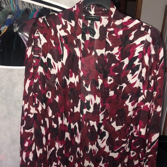 Lane Bryant 26/28 long open lightweight sweater - Picture 5 of 7